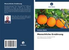 Capa do livro de Menschliche Ernährung 