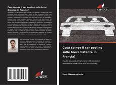 Bookcover of Cosa spinge il car pooling sulle brevi distanze in Francia?