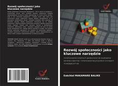 Rozwój społeczności jako kluczowe narzędzie kitap kapağı