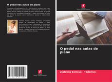 Capa do livro de O pedal nas aulas de piano 
