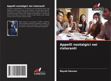 Copertina di Appelli nostalgici nei ristoranti