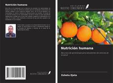 Nutrición humana kitap kapağı