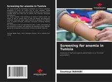 Capa do livro de Screening for anemia in Tunisia 