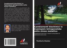 Bookcover of Cambiamenti biochimici in Cyamopsis tetragonoloba sotto stress metallico
