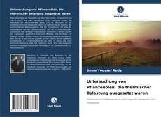 Buchcover von Untersuchung von Pflanzenölen, die thermischer Belastung ausgesetzt waren