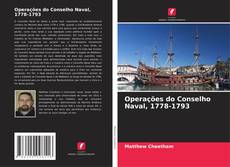 Обложка Operações do Conselho Naval, 1778-1793