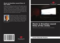 Capa do livro de Music in Brazilian sound films of the 1930s 