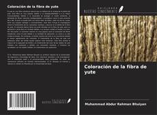 Coloración de la fibra de yute kitap kapağı