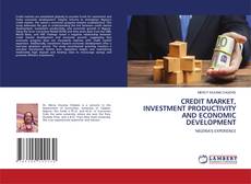 Bookcover of CREDIT MARKET, INVESTMENT PRODUCTIVITY AND ECONOMIC DEVELOPMENT