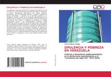 Couverture de OPULENCIA Y POBREZA EN VENEZUELA