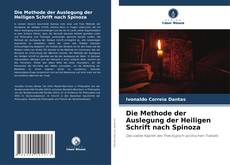 Die Methode der Auslegung der Heiligen Schrift nach Spinoza kitap kapağı