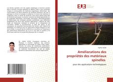 Capa do livro de Améliorations des propriétés des matériaux spinelles 