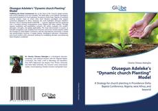 Bookcover of Olusegun Adeleke’s “Dynamic church Planting” Model