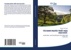 TÁI ĐỊNH NGHĨA TRIẾT HỌC ĐẠO ĐỨC kitap kapağı