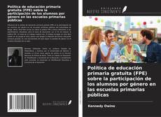 Portada del libro de Política de educación primaria gratuita (FPE) sobre la participación de los alumnos por género en las escuelas primarias públicas