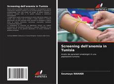 Portada del libro de Screening dell'anemia in Tunisia