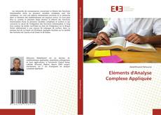 Capa do livro de Eléments d'Analyse Complexe Appliquée 