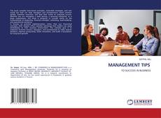 Couverture de MANAGEMENT TIPS