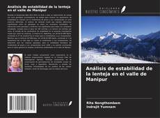Bookcover of Análisis de estabilidad de la lenteja en el valle de Manipur