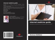 Bookcover of Internal medicine guide
