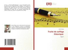 Copertina di Traité de solfège théorique