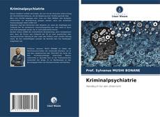 Kriminalpsychiatrie kitap kapağı