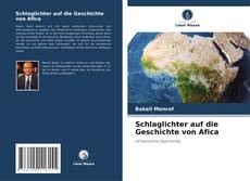 Buchcover von Schlaglichter auf die Geschichte von Afica