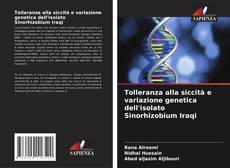 Capa do livro de Tolleranza alla siccità e variazione genetica dell'isolato Sinorhizobium Iraqi 