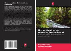 Buchcover von Novas técnicas de remediação ambiental