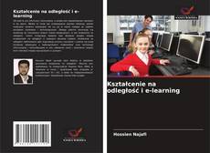 Buchcover von Kształcenie na odległość i e-learning