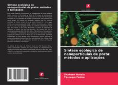Capa do livro de Síntese ecológica de nanopartículas de prata: métodos e aplicações 