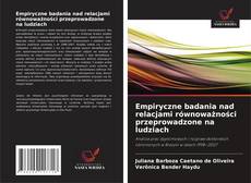Borítókép a  Empiryczne badania nad relacjami równoważności przeprowadzone na ludziach - hoz