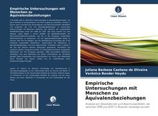 Buchcover von Empirische Untersuchungen mit Menschen zu Äquivalenzbeziehungen