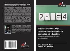 Capa do livro de Rappresentazioni degli insegnanti sulla psicologia scolastica ed educativa 