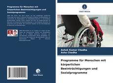 Capa do livro de Programme für Menschen mit körperlichen Beeinträchtigungen und Sozialprogramme 