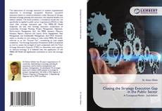 Buchcover von Closing the Strategy Execution Gap in the Public Sector