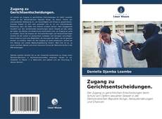 Обложка Zugang zu Gerichtsentscheidungen.