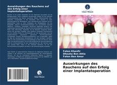 Portada del libro de Auswirkungen des Rauchens auf den Erfolg einer Implantatoperation