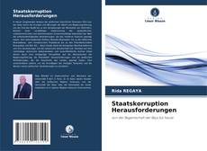 Bookcover of Staatskorruption Herausforderungen