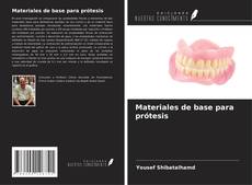 Materiales de base para prótesis kitap kapağı