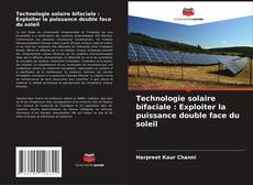 Capa do livro de Technologie solaire bifaciale : Exploiter la puissance double face du soleil 
