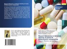 Обложка Recent Advances in Antiviral Activity of some N-Heterocyclic compounds