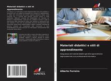 Обложка Materiali didattici e stili di apprendimento