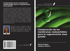 Comparación de las membranas reabsorbibles para la regeneración ósea guiada kitap kapağı