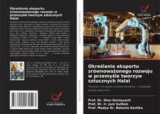 Copertina di Określanie eksportu zrównoważonego rozwoju w przemyśle tworzyw sztucznych Halal