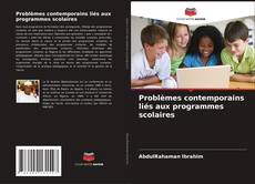 Buchcover von Problèmes contemporains liés aux programmes scolaires