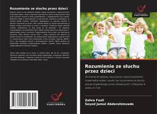 Couverture de Rozumienie ze słuchu przez dzieci