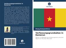 Portada del libro de Verfassungsgrundsätze in Kamerun