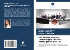 Portada del libro de Die Bedeutung von Technologietransfer-Verträgen in den IKT