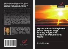 Buchcover von Wyzwania technologiczne, przed którymi stoją kobiety wiejskie w Republice Południowej Afryki